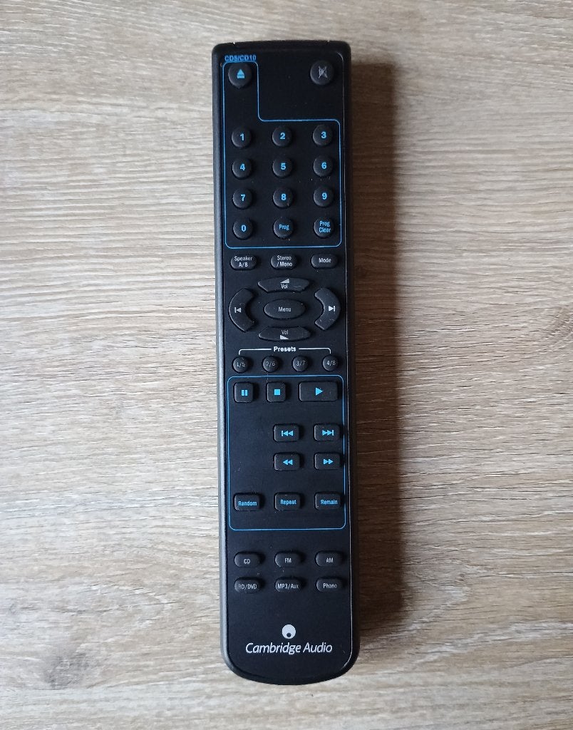 Cambridge audio sr10 afstandsbediening origineel, Ophalen of Verzenden, Gebruikt, Origineel, Receiver of Versterker