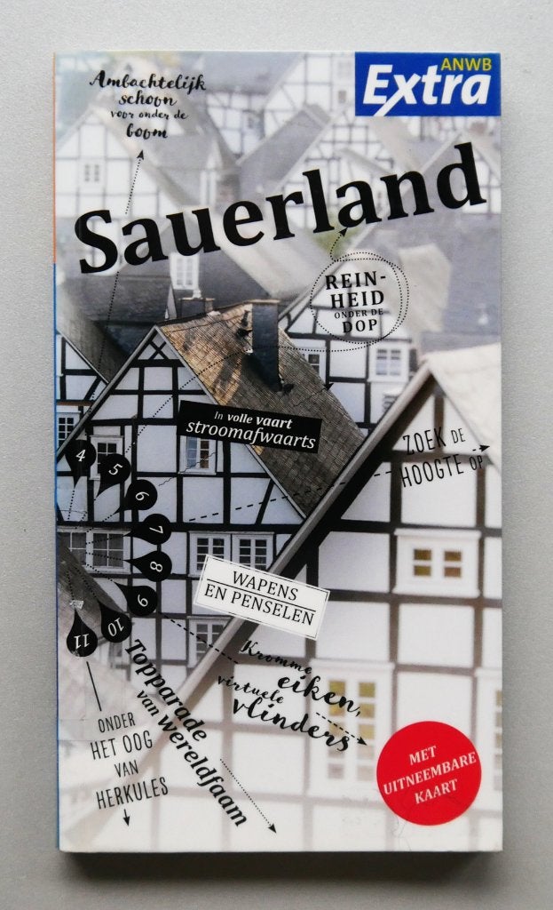 ANWB reisgids Sauerland, Europa, Ophalen of Verzenden, Zo goed als nieuw, Reisgids of -boek