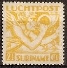 Suriname Luchtpost 17 postfris Indische Druk 1941, Postzegels en Munten, Postzegels | Suriname, Ophalen of Verzenden, Postfris