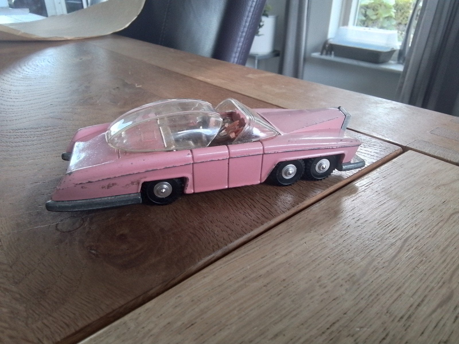 Thunderbirds Lady P ,Dinky Toys, Ophalen of Verzenden, Gebruikt, Auto, Dinky Toys