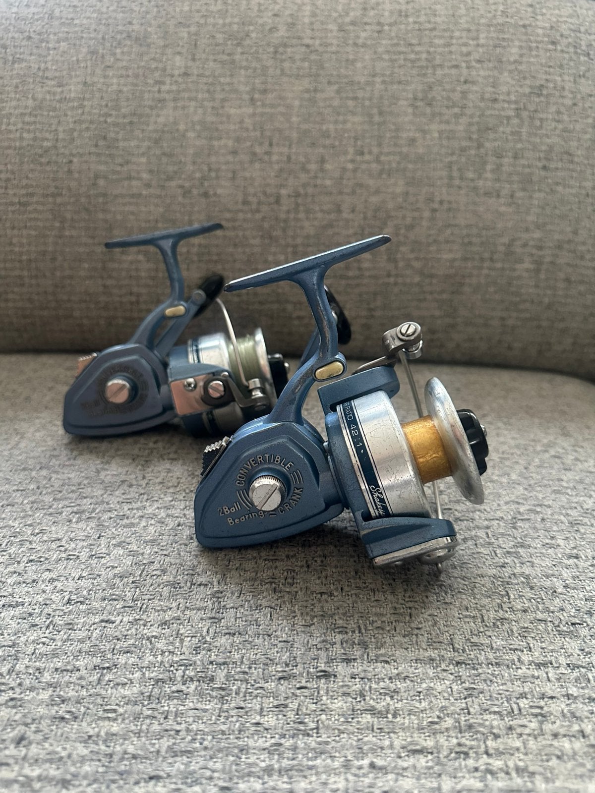 2 X Shakespeare ambidex 2410, Ophalen of Verzenden, Zo goed als nieuw, Molen