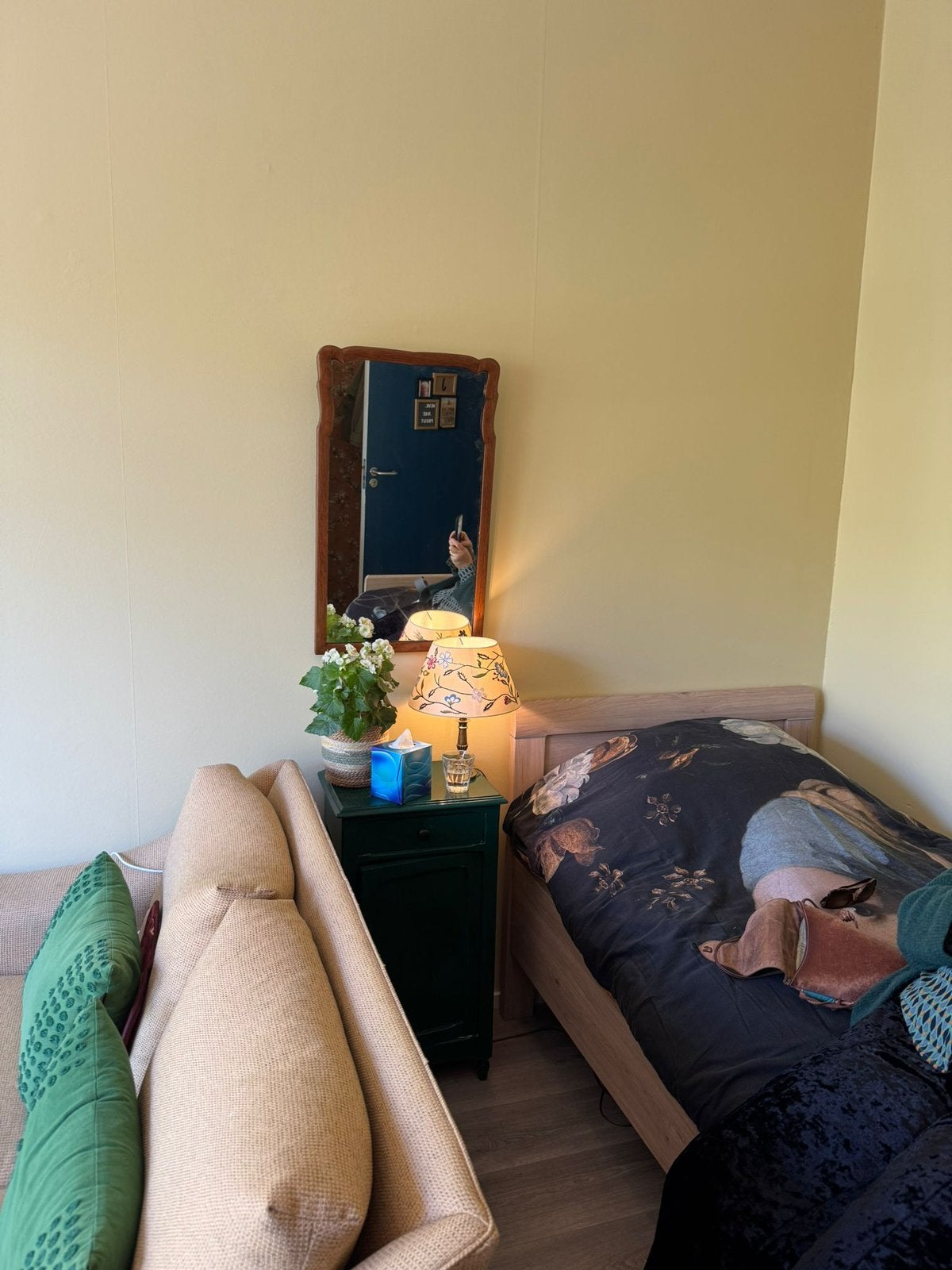 Seniorenbed elektrisch super matras, Ophalen, 90 cm, Eenpersoons, Hout