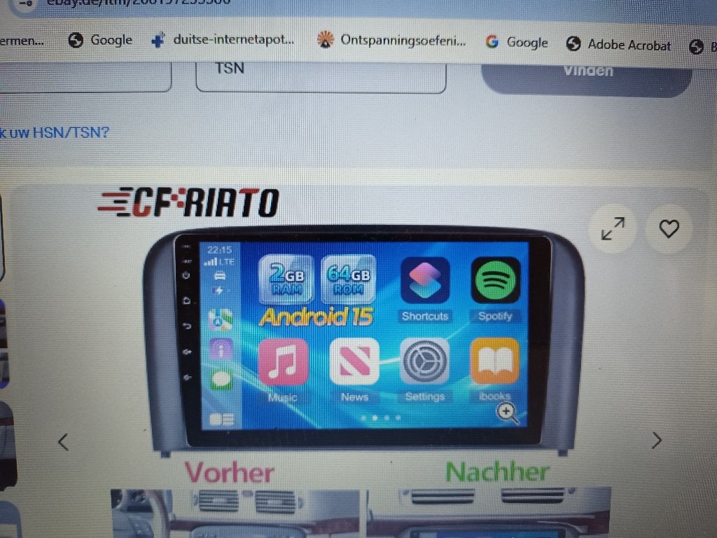 autoradio, Ophalen of Verzenden, Nieuw