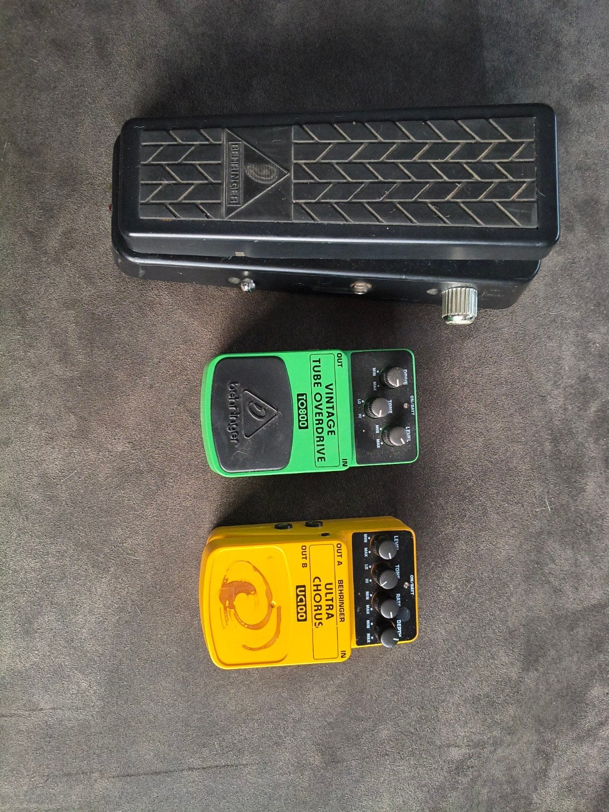 Behringer effectpedalen, Ophalen of Verzenden, Gebruikt, Distortion, Overdrive of Fuzz