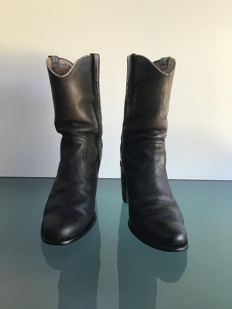 Sendra bruine laarzen 36 | Leren boho | Gratis verzenden, Bruin, Verzenden, Zo goed als nieuw, Hoge laarzen