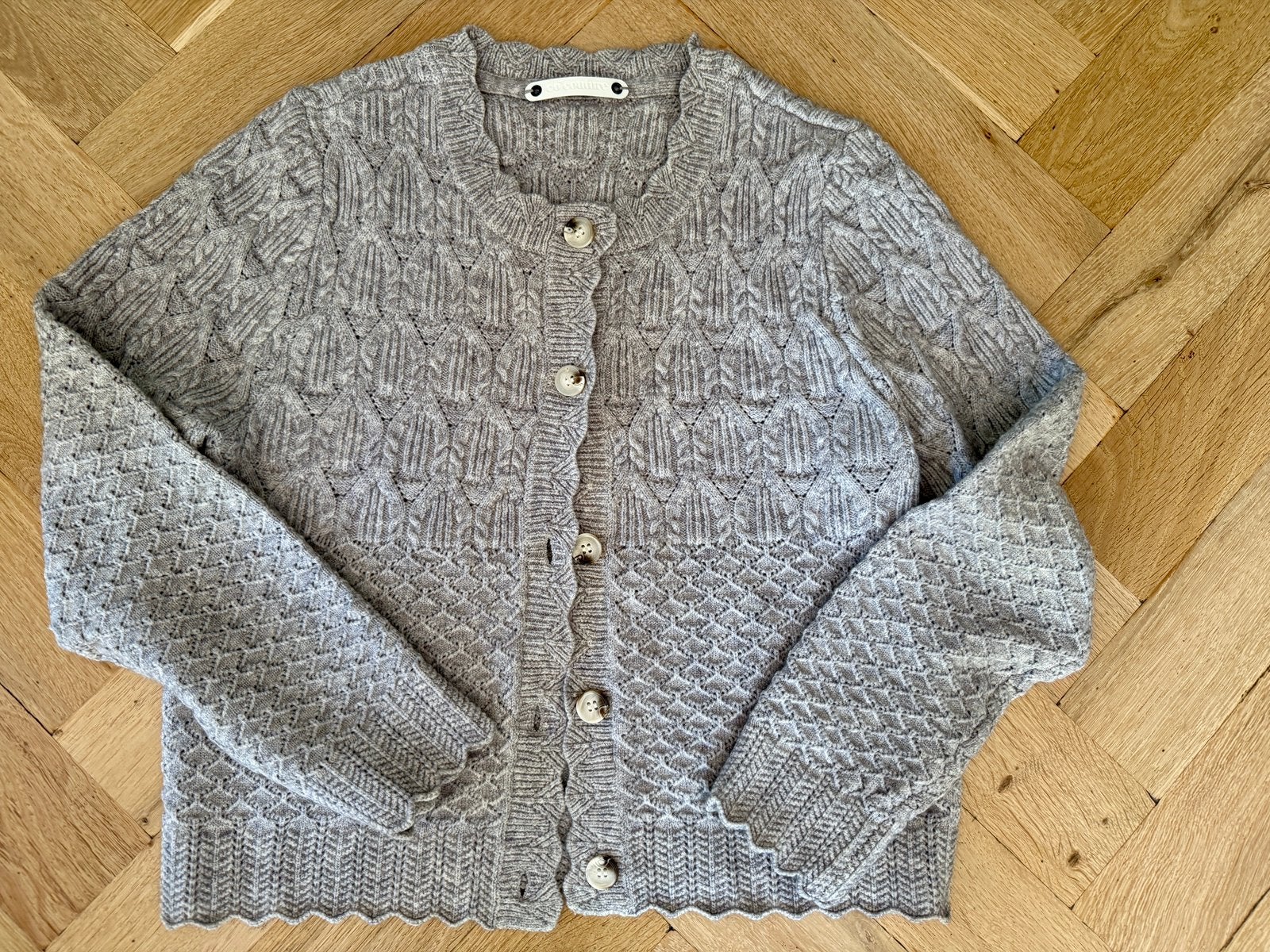 Co’couture grijs vestje maat m, Kleding | Dames, Truien en Vesten, Ophalen of Verzenden, Zo goed als nieuw, Maat 38/40 (M), Grijs