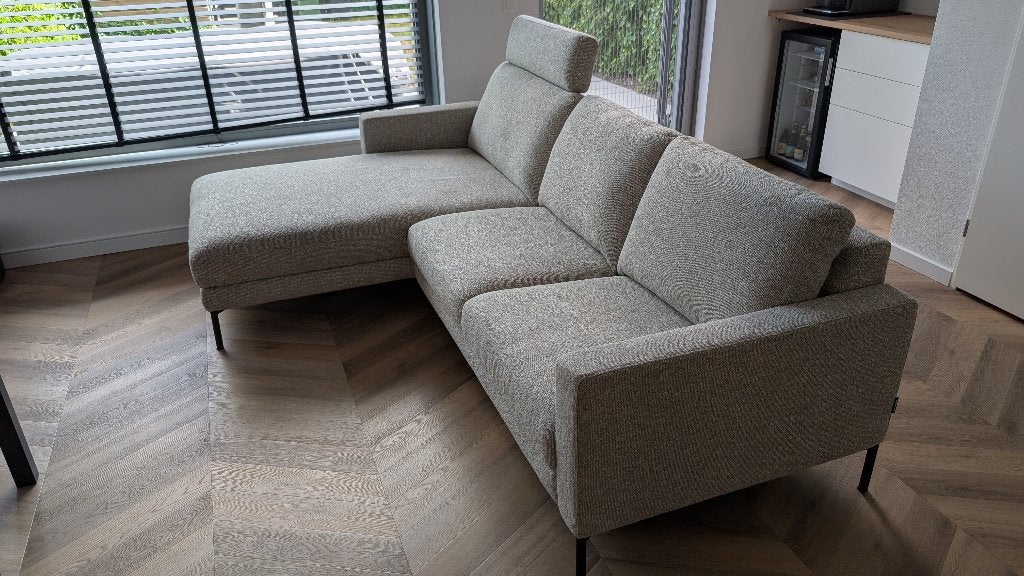 NIEUWE Prominent Senso Bank met Elektrische Relaxfunctie, Ophalen, 250 tot 300 cm, Nieuw, Vierpersoons of meer