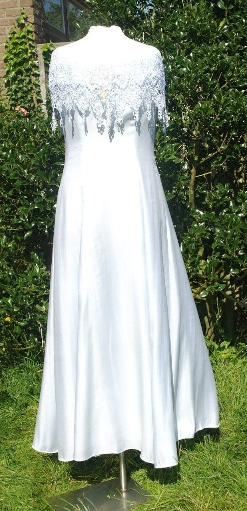 Heel mooie Galajurk mt. M, Amerikaans merk Rubina, Kleding | Dames, Maat 38/40 (M), Blauw, ., Nieuw