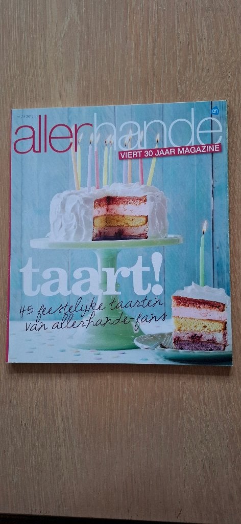 Tijdschrift Allerhande Taart, Boeken, Tijdschriften en Kranten, Ophalen, Zo goed als nieuw