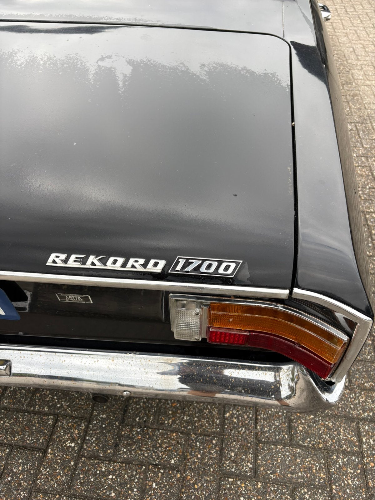 Opel Rekord 1.7 1967 Zwart, foto 4
