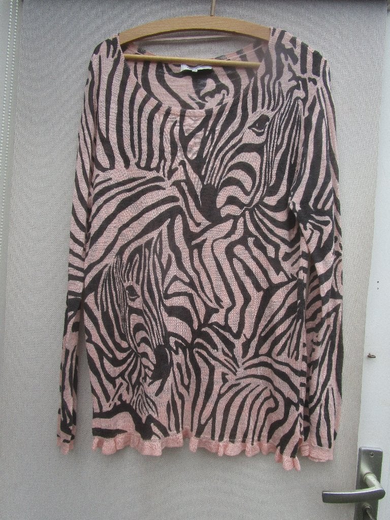 Trui SANDWICH  mt  40/42   Beige/bruin, Kleding | Dames, Maat 38/40 (M), Meerkleurig, Ophalen of Verzenden, Zo goed als nieuw