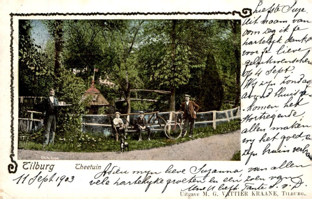 Tilburg Theetuin # 767, Verzenden, Voor 1920, Gelopen, Noord-Brabant