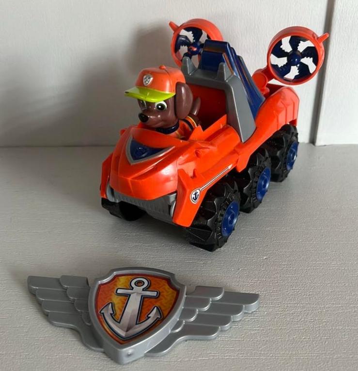 Paw patrol zuma in hoovercraft, Ophalen of Verzenden, Zo goed als nieuw