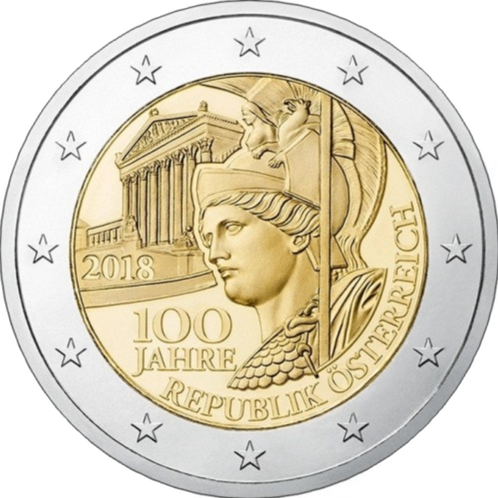 Euromunten, Postzegels en Munten, Munten | Europa | Euromunten, Ophalen of Verzenden, Oostenrijk, 2 euro, Losse munt