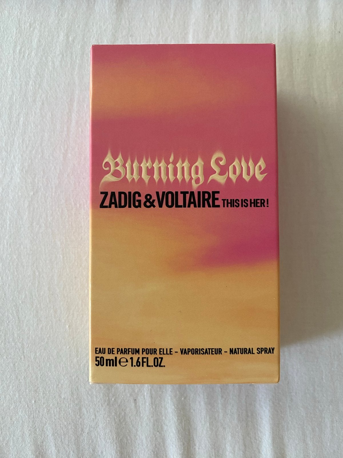 Zadig & Voltaire This is Her! Burning Love 50 ml NIEUW, Ophalen of Verzenden, Nieuw