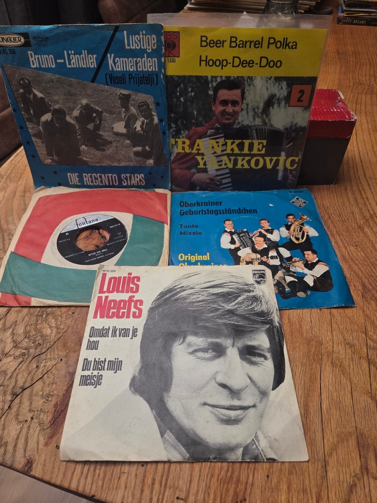 Grote collectie schlager en volksmuziek vinyl singles, Gebruikt, 7 inch, EP, Schlager