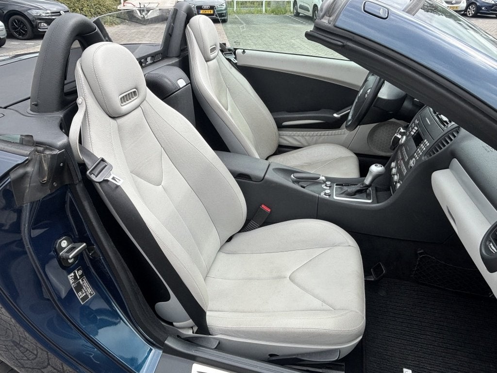 Mercedes-Benz SLK 200 K. Cruise Leder Stoelverwarming Parkee, Auto's, Automaat, Gebruikt, 4 cilinders, Cabriolet