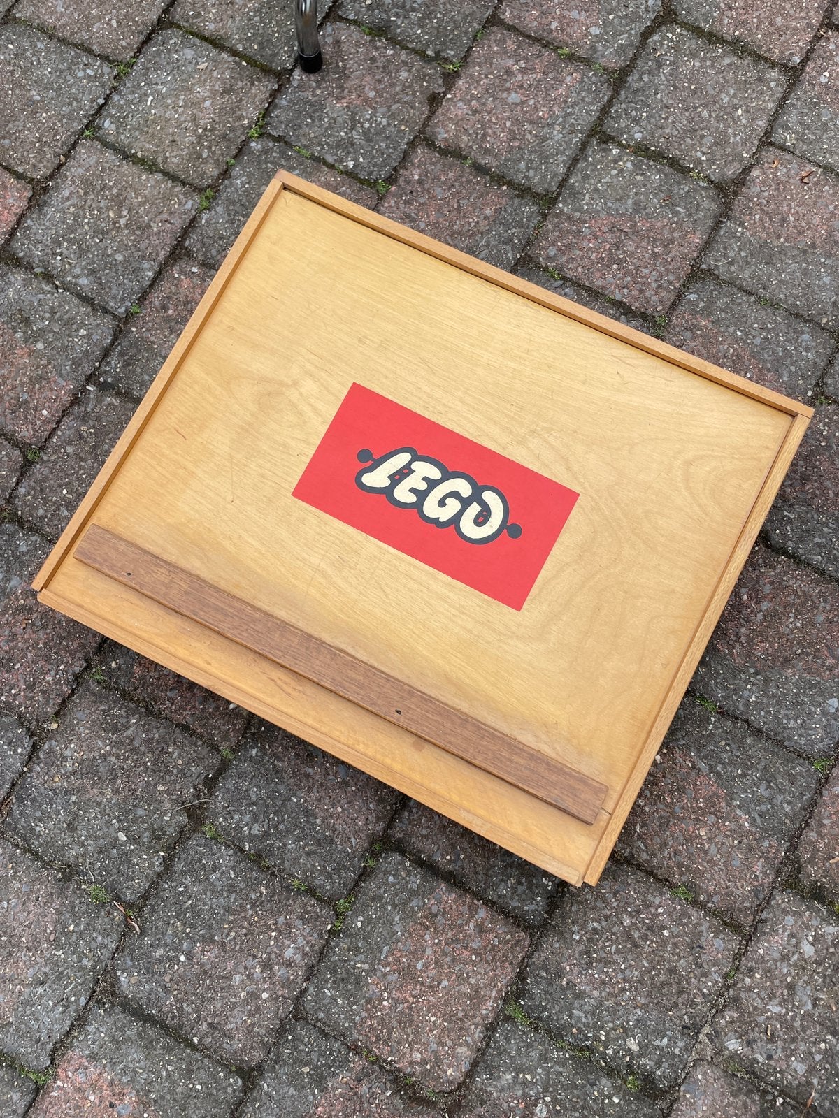 Vintage LEGO kist, Ophalen