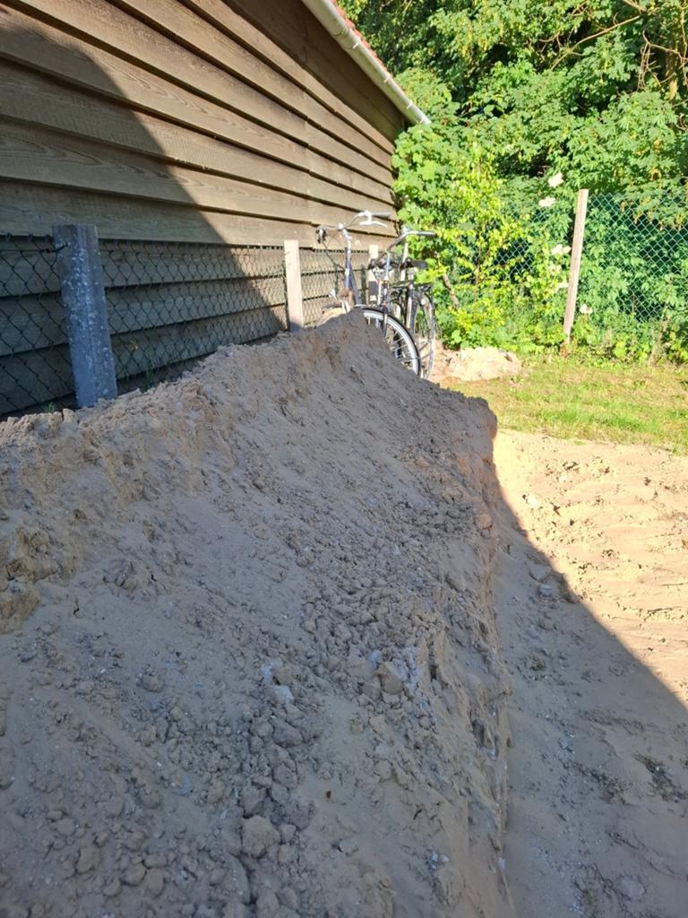 Gratis ophoog zand na afgraven woning (ca. 80 kruiwagens), Tuin en Terras, Zand, Ophalen