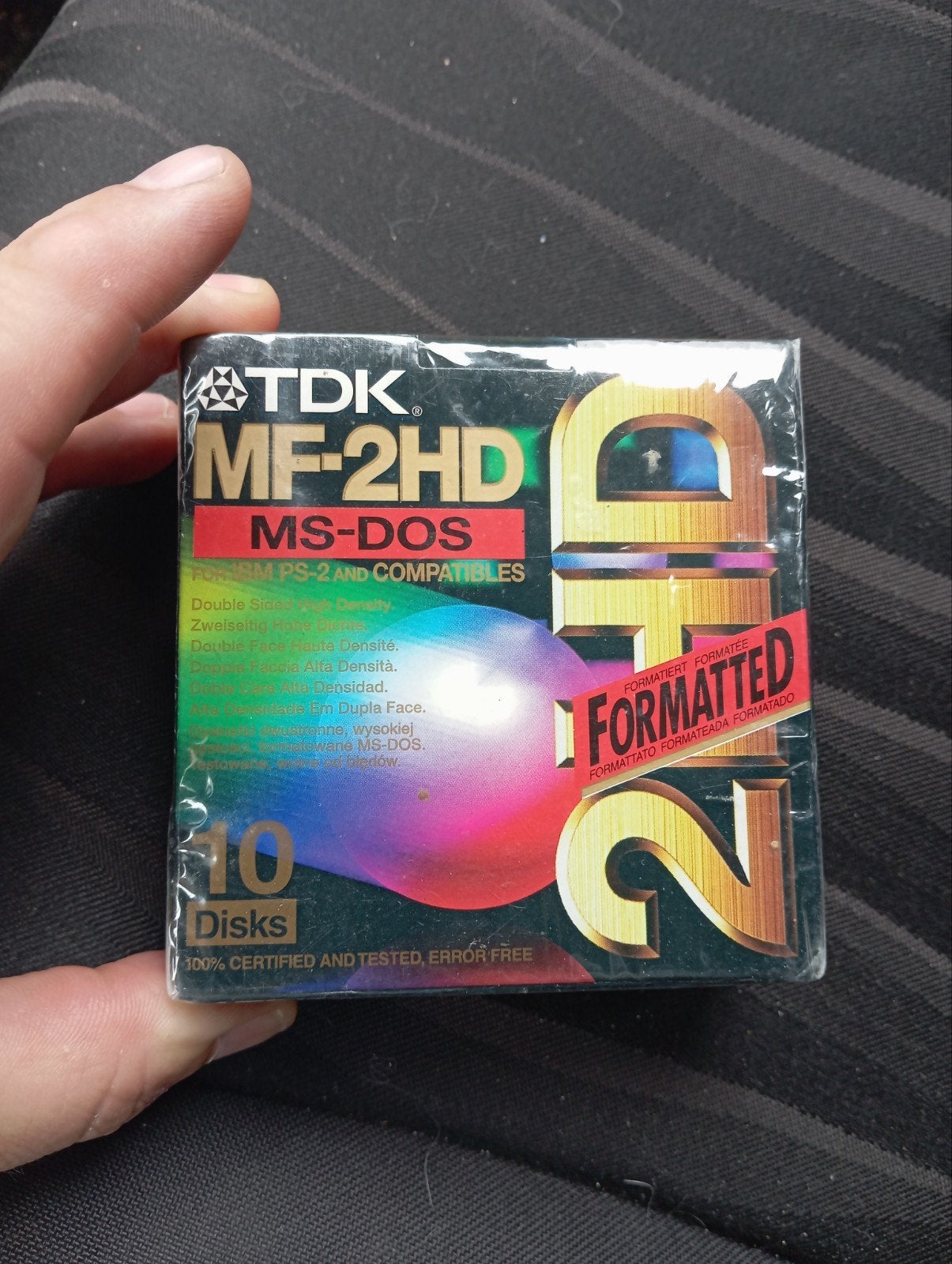 TDK MF-2HD MS-DOS Floppy Disks (10 stuks), Computers en Software, Optische drives, Nieuw, Ophalen of Verzenden, Windows, Extern