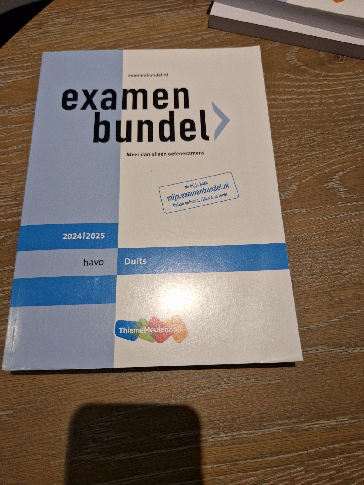 Examenbundel havo Duits 2024/2025, Ophalen of Verzenden, Zo goed als nieuw, ThiemeMeulenhoff, Non-fictie