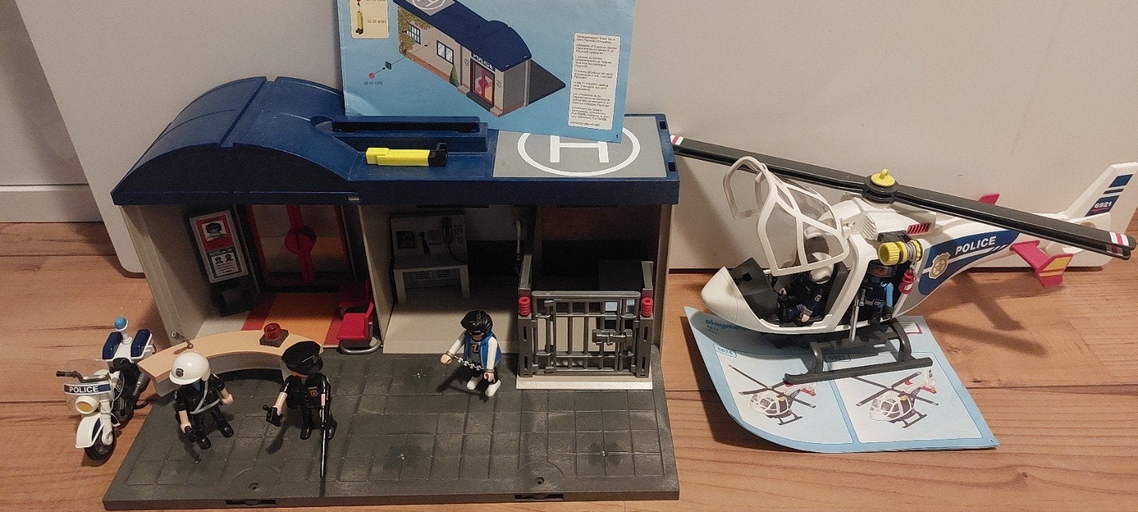 playmobil politie 3 sets, Ophalen of Verzenden, Zo goed als nieuw, Complete set, Gebouw