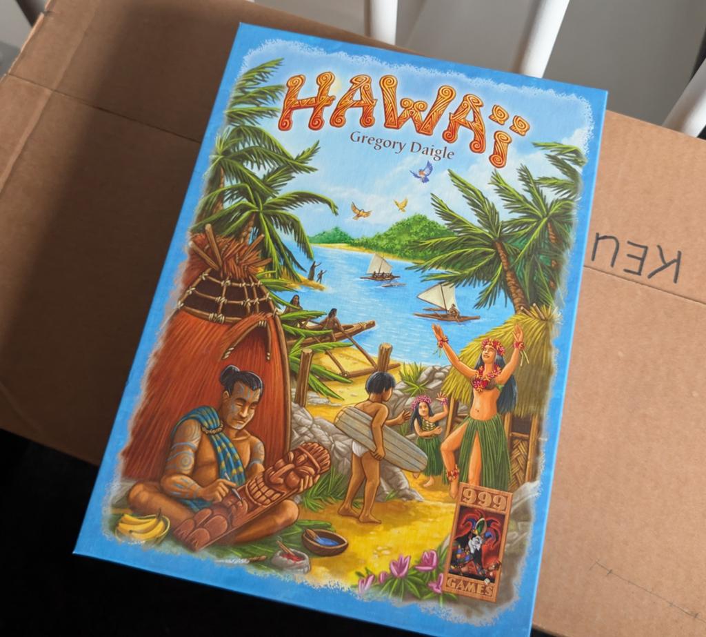 Hawaii (999 Games), Vijf spelers of meer, Ophalen of Verzenden, Zo goed als nieuw, 999 games.