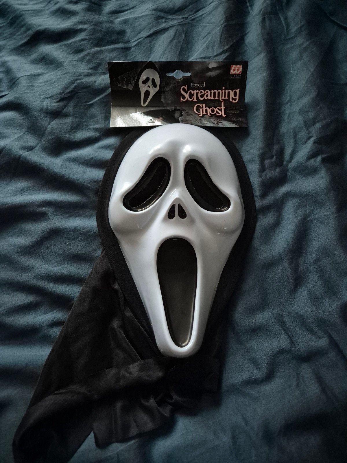 Murder face ghost masker, Kleding | Heren, Nieuw, Overige maten, Ophalen of Verzenden, Halloween