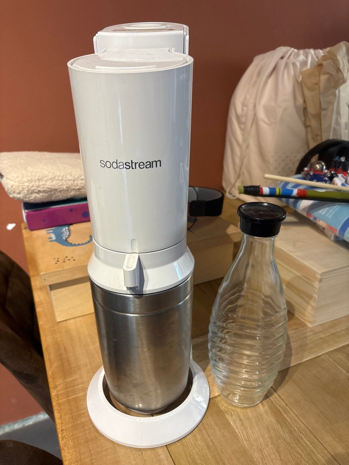 Sodastream - Weinig gebruikt, inclusief fles, Ophalen, Zo goed als nieuw