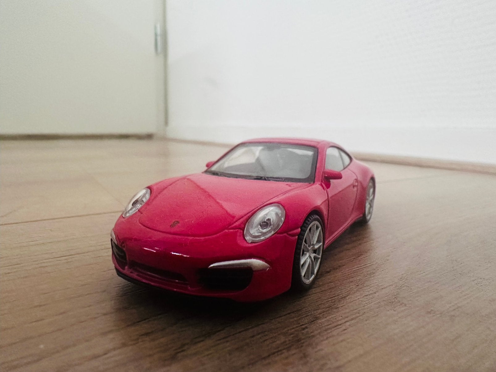 Original porsche (red 911 carrera) toy, Ophalen, Nieuw, Bburago