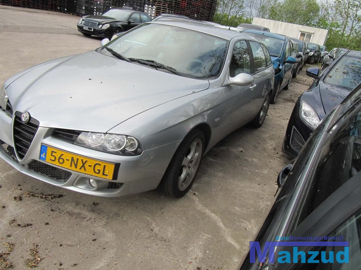 ALFA ROMEO 156 SPORTWAGON ZWART INTERIEUR COMPLEET, Gebruikt, Dpofca@stellantis.com, Stellantis Europe S.p.A., Ophalen of Verzenden