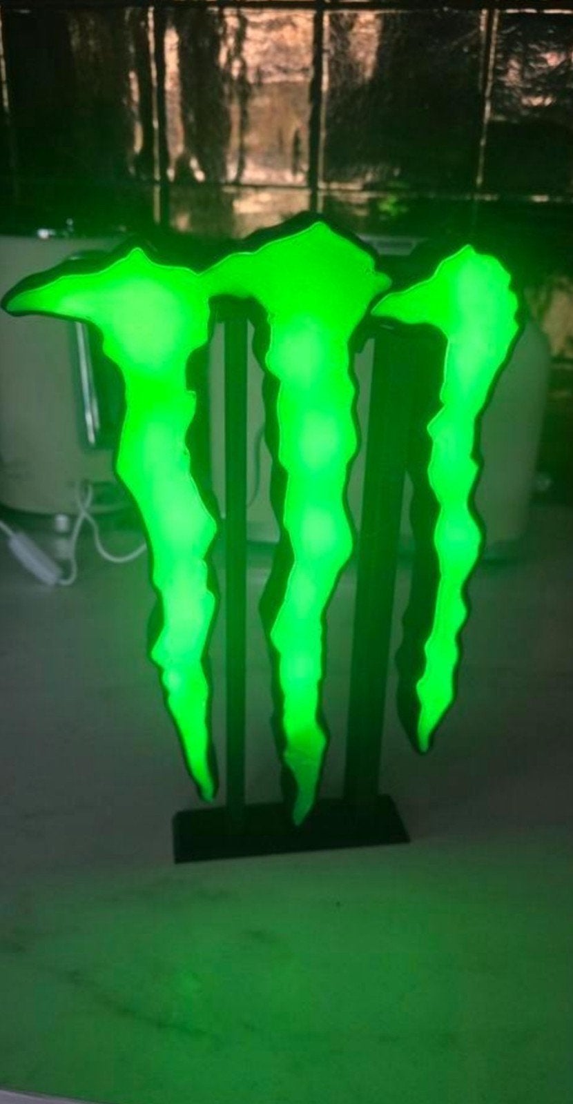 Monster Energy LED Lichtbak - Perfect voor Mancave/Garage, Ophalen of Verzenden, Nieuw