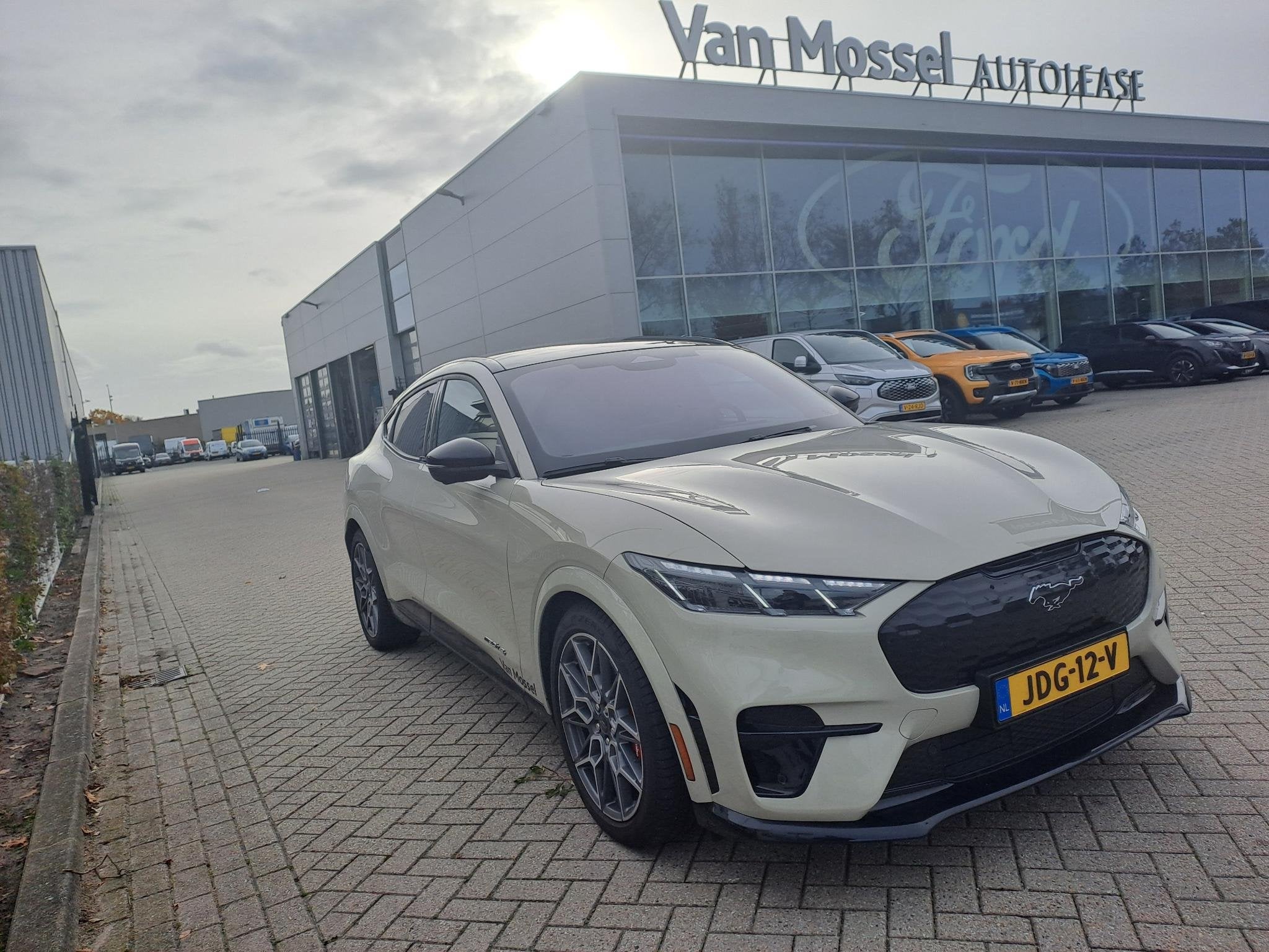 Ford Mustang Mach-E GT Extended AWD 91 kWh | Stuurverwarming, Auto's, 12 maanden, Gebruikt, 750 kg, Alcantara