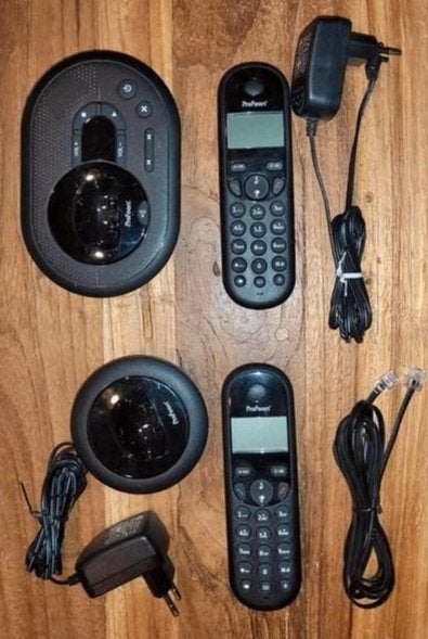 Profoon PDX-7325 complete set inclusief doos twinset, Ophalen of Verzenden, Gebruikt, 2 handsets