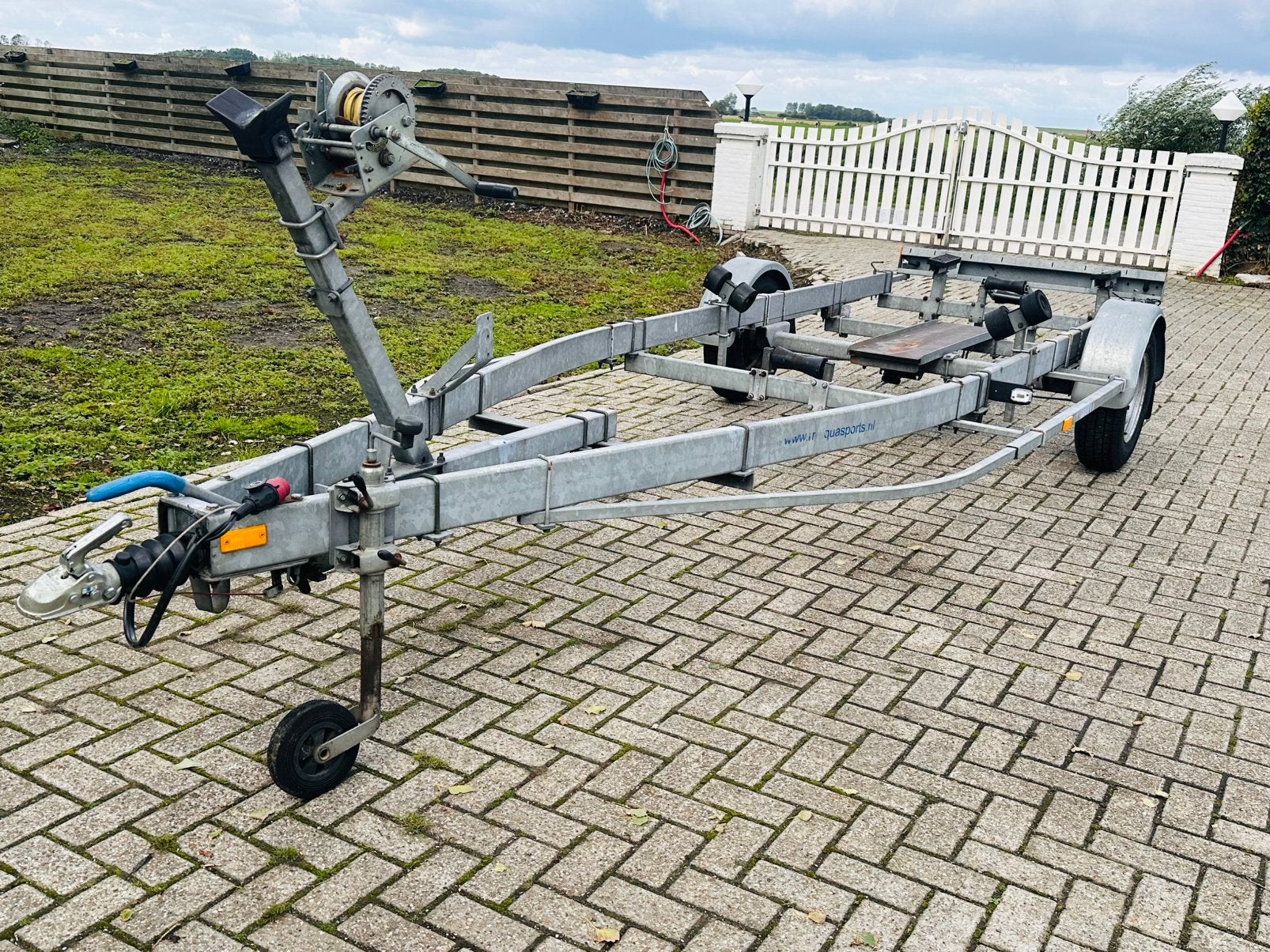 Kalf KBE 1300 kg boottrailer, Watersport en Boten, Ophalen, Zo goed als nieuw