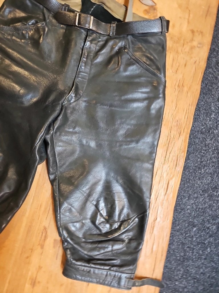 Lederhosen Zwart heren, Kleding | Heren, Maat 52/54 (L), Zwart, Djt@dejuistetoon.eu, Ophalen of Verzenden