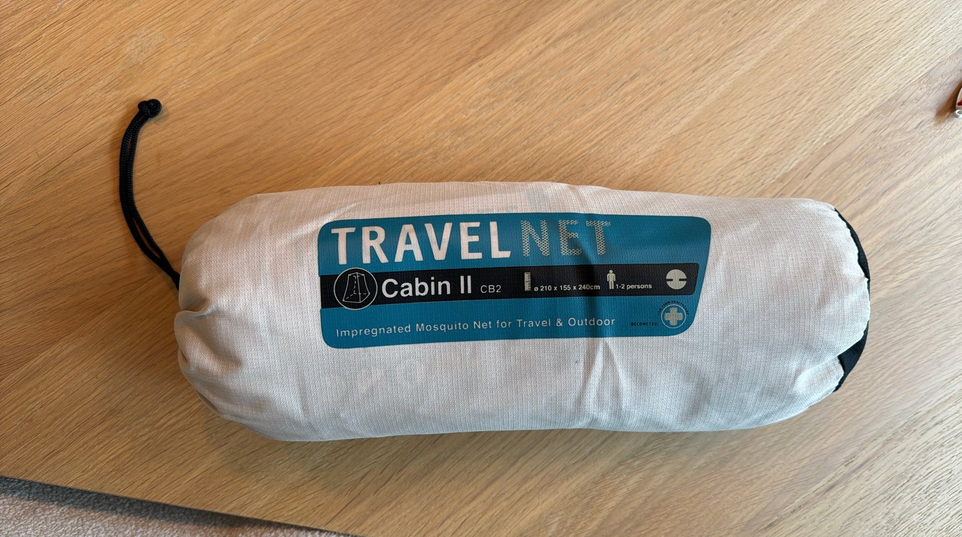Nieuw Travelnet Cabin 2 geïmpregneerde klamboe 2 persoons, Ophalen of Verzenden, Nieuw