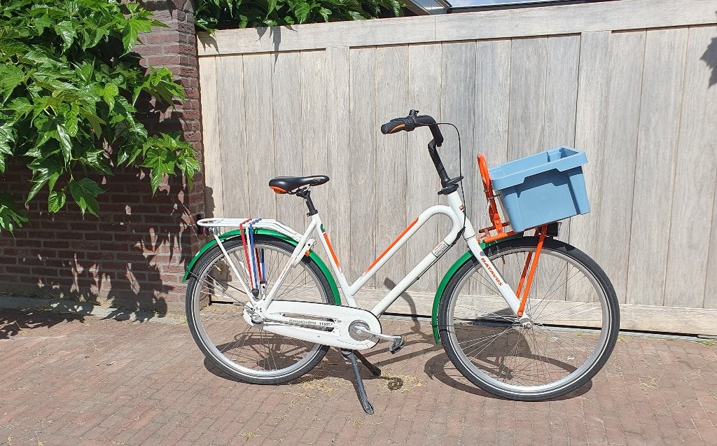Fiets Batavus - NL Postcodeloterij - In goede staat!, Ophalen, Terugtraprem, 53 tot 56 cm, Versnellingen