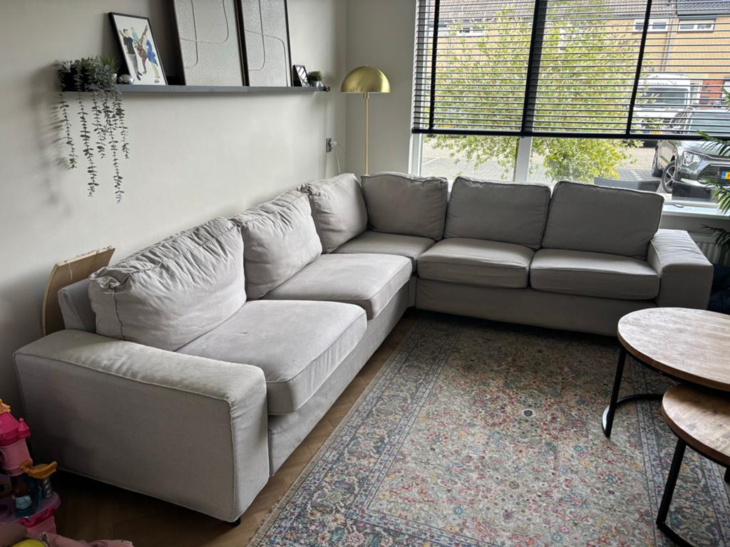 IKEA Kivik hoekbank 5 zits, Ophalen, 250 tot 300 cm, Gebruikt, Hoekbank