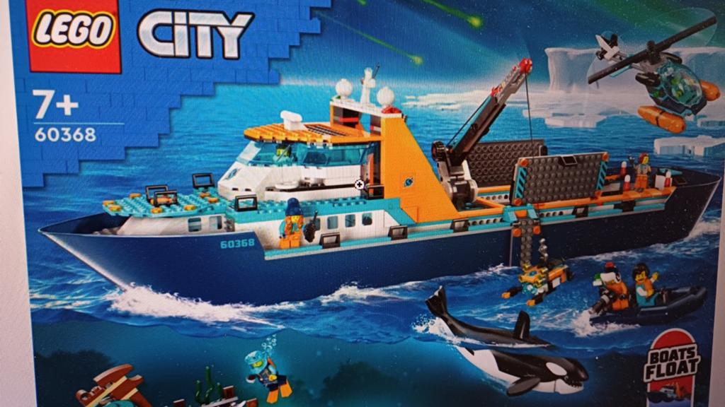 Lego City 60368 Poolonderzoeksschip -NIEUW en ONGEOPEND-, City, Lego, Nieuw, Ophalen of Verzenden
