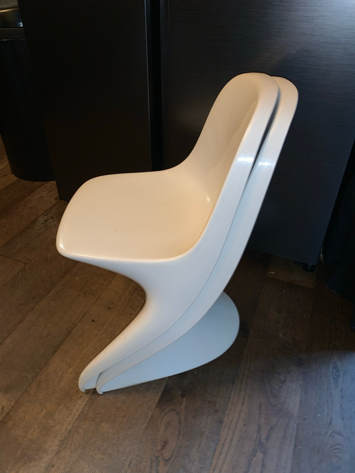 Set van 2 Casalino kinder stoelen - Vintage design, Huis en Inrichting, Stoelen, Ophalen, Kunststof, Gebruikt, Twee