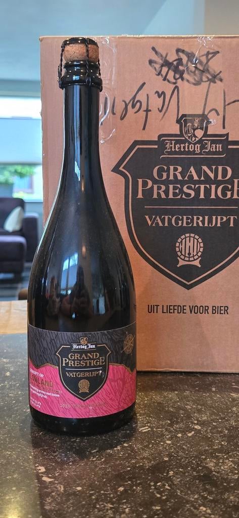 Hertogjan vatgerijpt 2020 wiskey, Ophalen, Zo goed als nieuw, Flesje(s), Hertog Jan