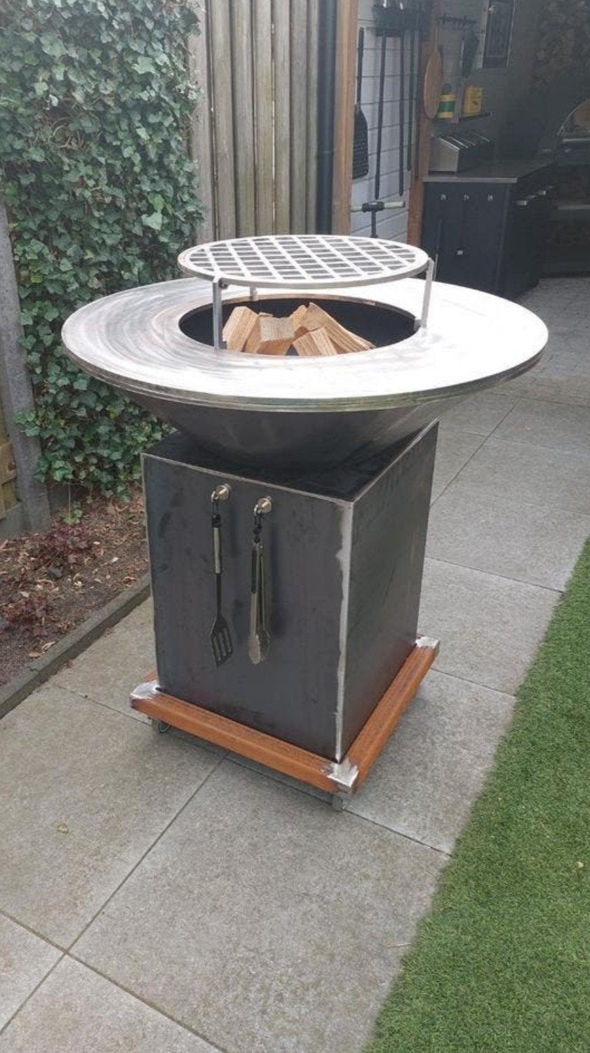Te huur: plancha / barbecue, Ophalen