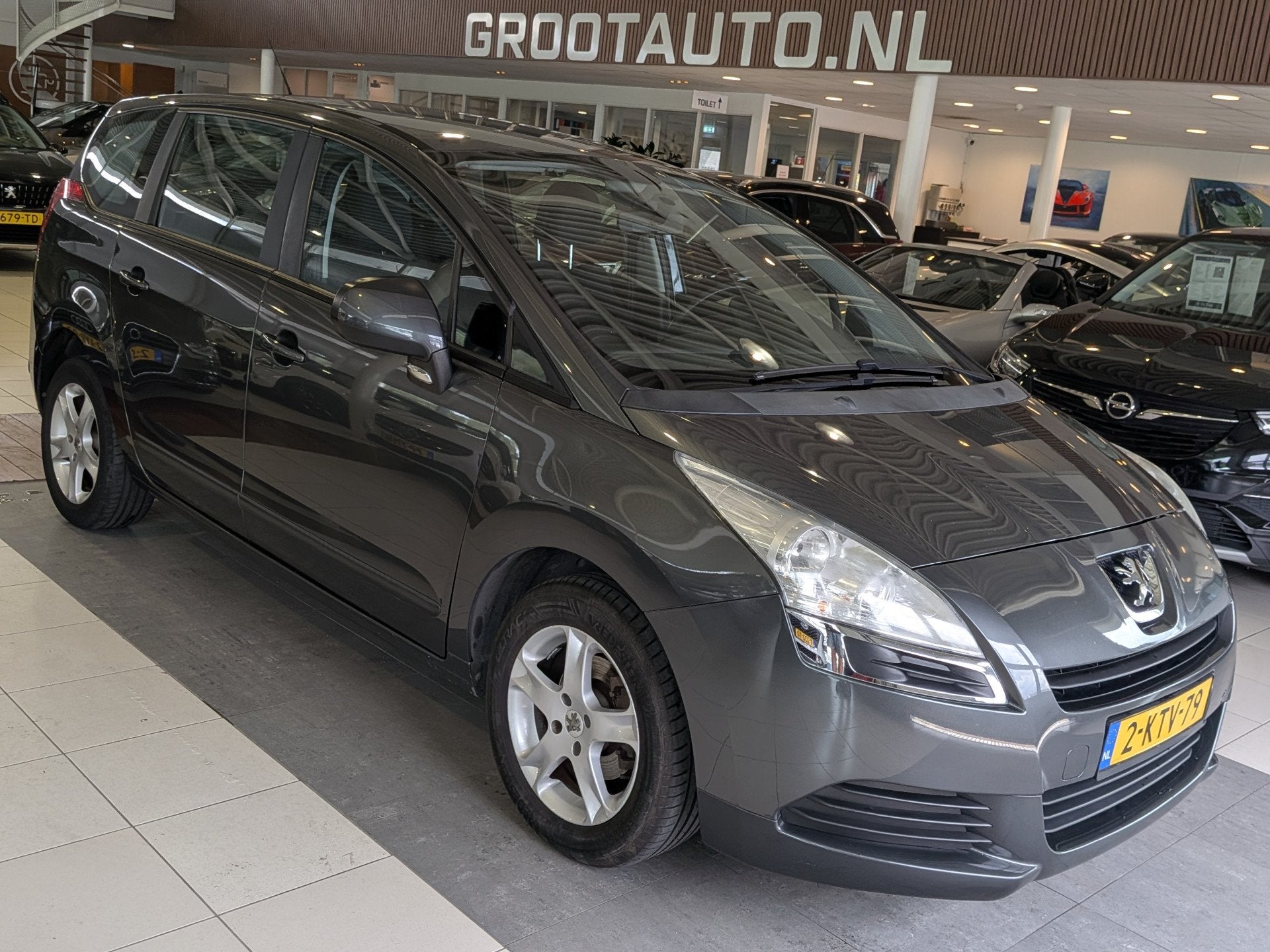 Peugeot 5008 1.6 VTi Acces 5p. Airco, Cruise Control, Trekha, Auto's, Voorwielaandrijving, Euro 5, Gebruikt, 4 cilinders