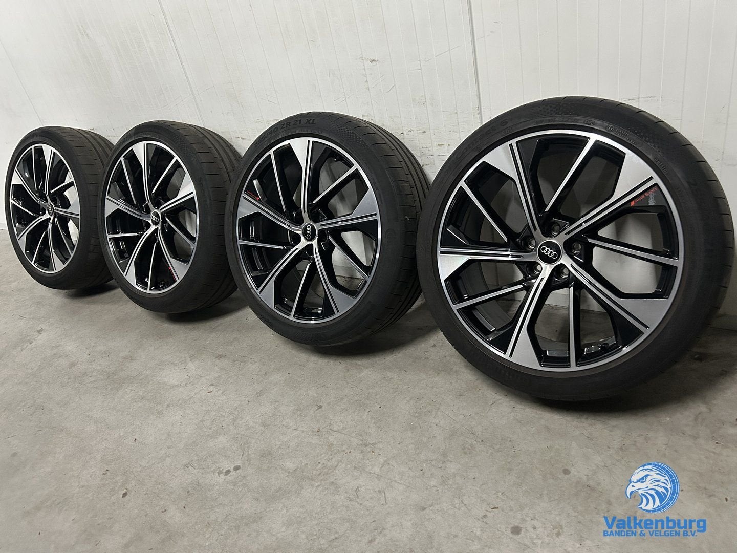 5-6mm! Originele Audi Q5 SQ5 80A Audi Sport 21 inch zwarte v