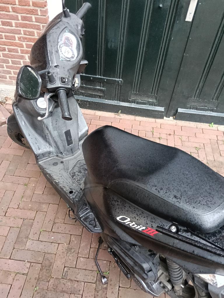 Sym Orbit, Fietsen en Brommers, Scooters | SYM, Ophalen, Gebruikt, Maximaal 45 km/u, 49 cc