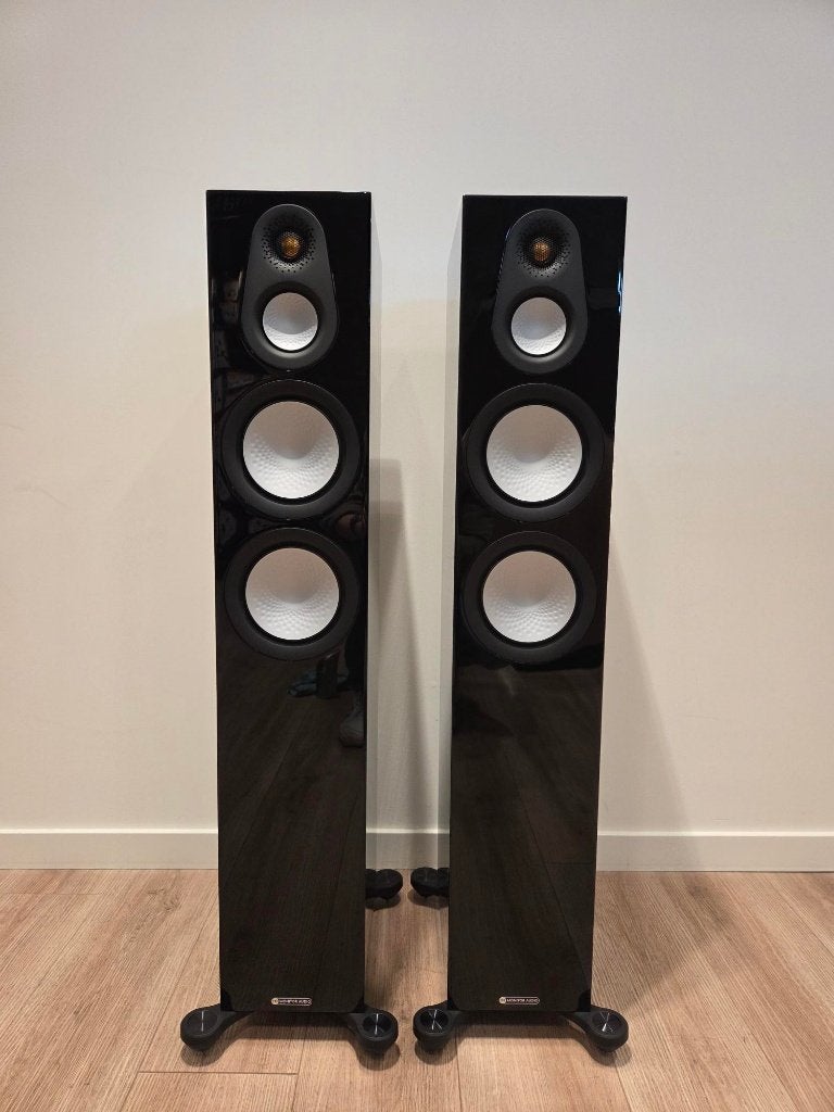 Monitor Audio Silver 300 7G - Luidsprekers, Overige merken, Vloerstaande luidspreker, Gebruikt, Ophalen of Verzenden