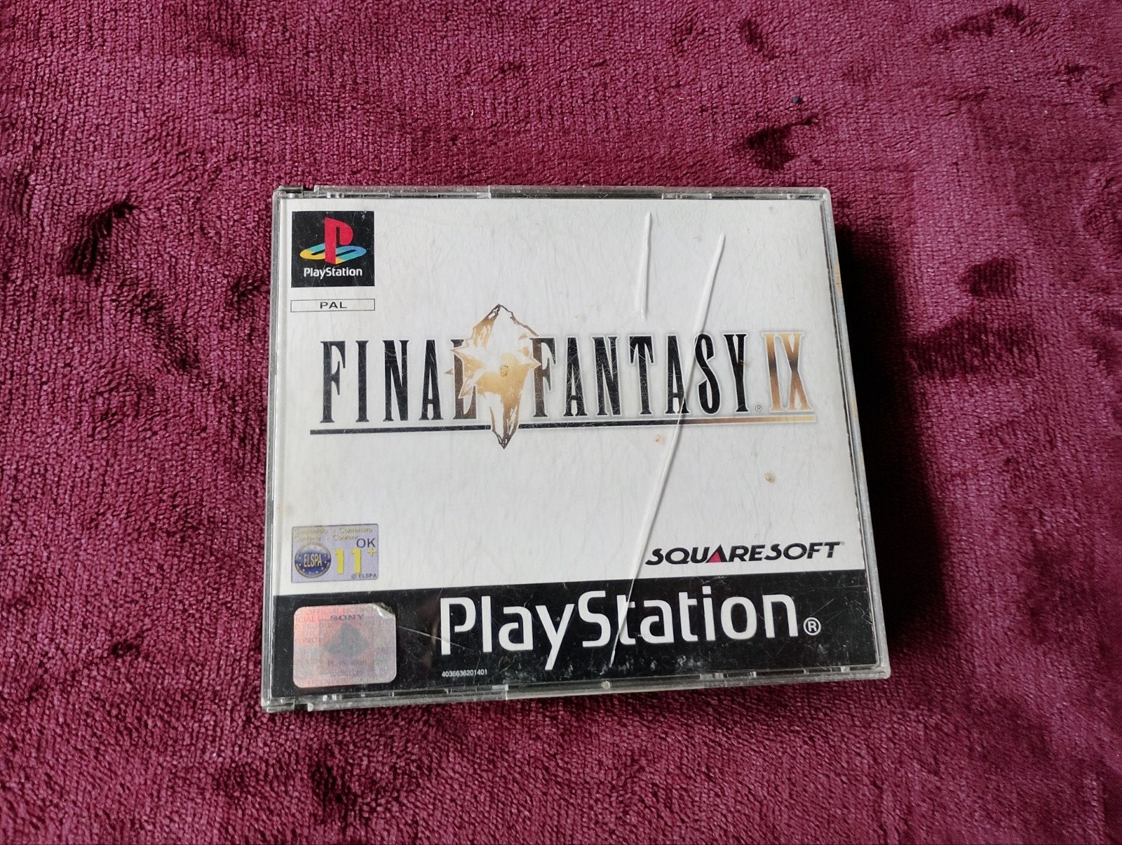 Final Fantasy IX PS1 / Playstation 1 Compleet, Spelcomputers en Games, 1 speler, Ophalen of Verzenden, Zo goed als nieuw, Role Playing Game (Rpg)