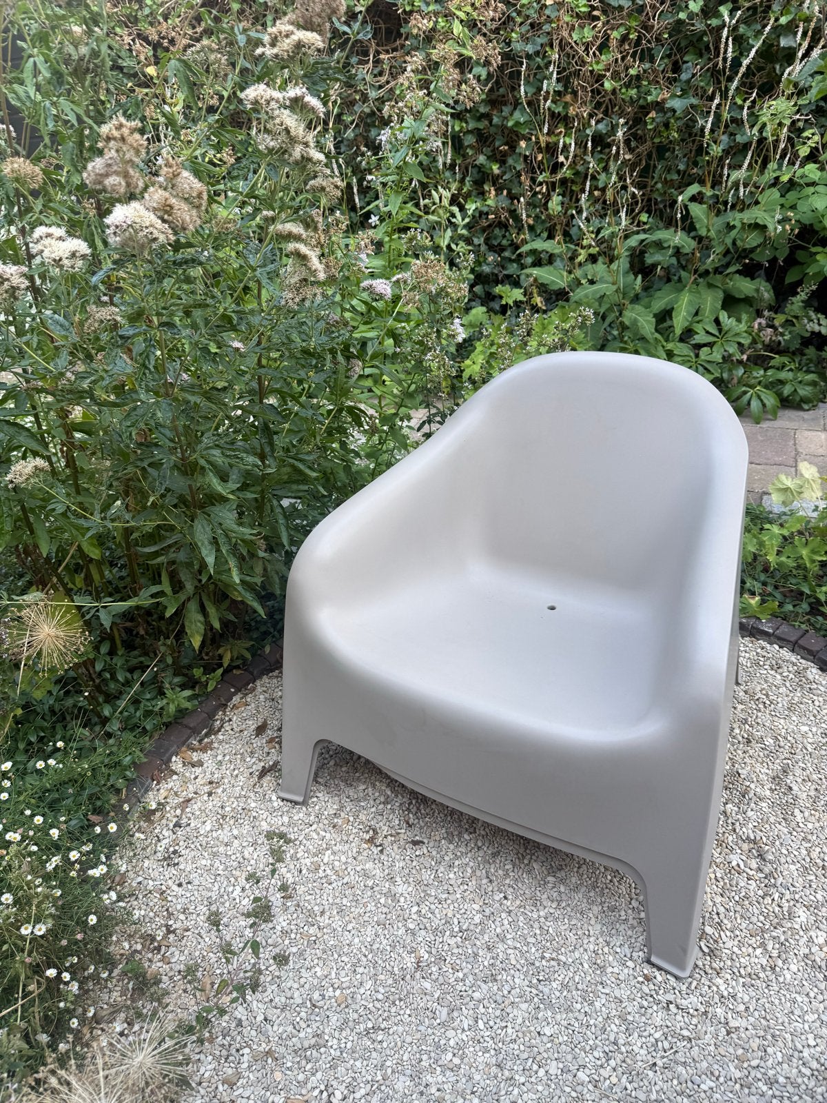 IKEA Skarpo beige tuinstoel (1 stuk), Ophalen, Gebruikt, Kunststof