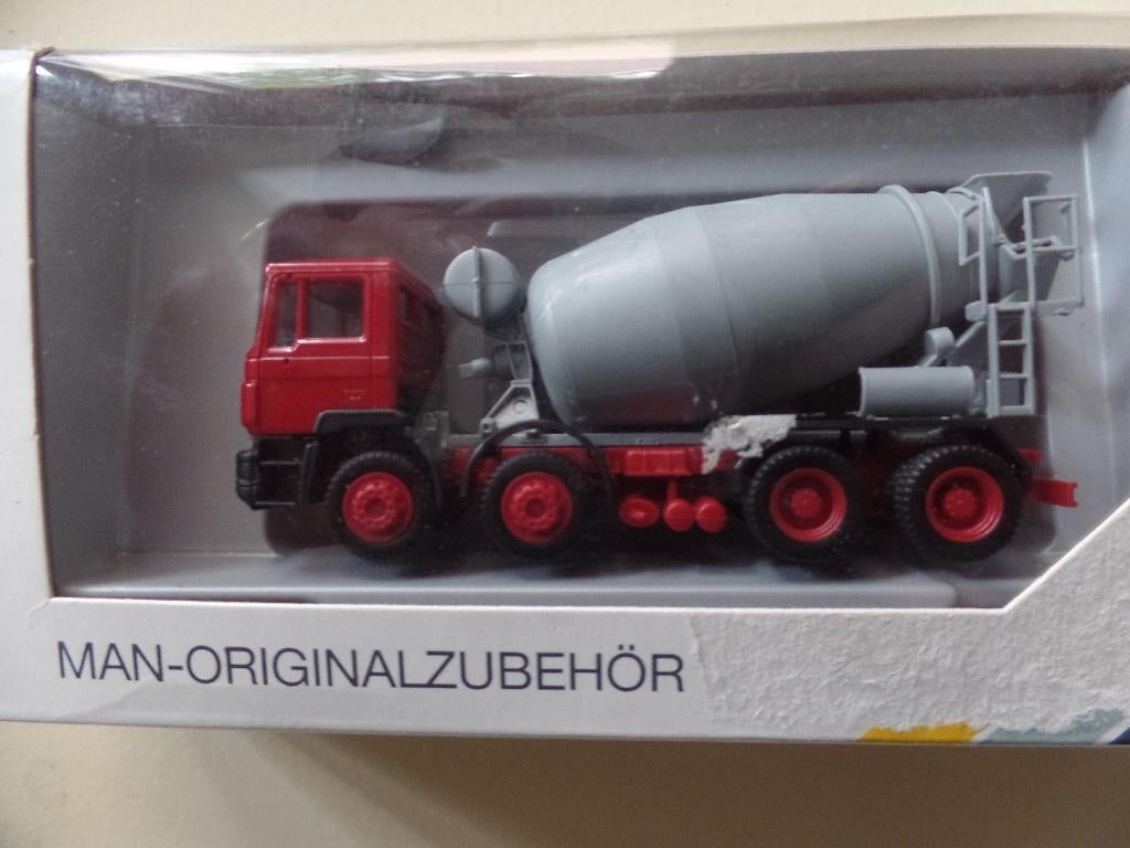 MAN betonmixer Herpa, Hobby en Vrije tijd, Modelauto's | 1:87, Verzenden, Nieuw, Bus of Vrachtwagen, Herpa